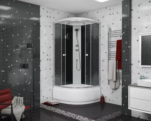 Купить Душевая кабина Niagara Eco 80х80 NG-7507-14 без гидромассажа в магазине сантехники Santeh-Crystal.ru