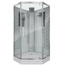 Душевая кабина Niagara Lux NG-7799WBK 90x90 без гидромассажа