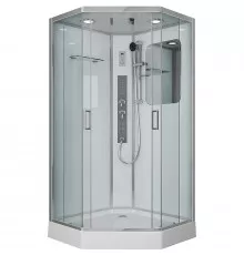 Душевая кабина Niagara Premium 100x100 NG-6002-01GD с гидромассажем