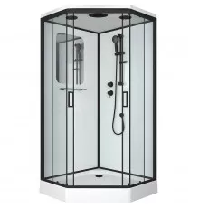 Душевая кабина Niagara Premium 100x100 NG-6902-01D Black без гидромассажа