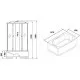Купить Душевая кабина Niagara Ultra 150x70 NG-5150-01 с гидромассажем в магазине сантехники Santeh-Crystal.ru