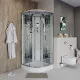 Заказать Душевая кабина Niagara Ultra 90x90 NG-701-01 с гидромассажем в магазине сантехники Santeh-Crystal.ru