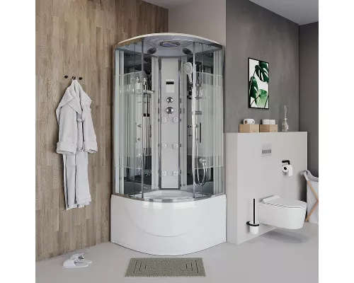 Заказать Душевая кабина Niagara Ultra 100x100 NG-709-01 с гидромассажем в магазине сантехники Santeh-Crystal.ru
