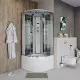 Заказать Душевая кабина Niagara Ultra 100x100 NG-709-01 с гидромассажем в магазине сантехники Santeh-Crystal.ru