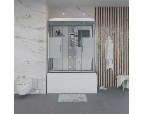 Заказать Душевая кабина Niagara Ultra 170x75 NG-3170-01 с гидромассажем в магазине сантехники Santeh-Crystal.ru