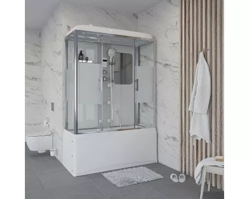 Заказать Душевая кабина Niagara Ultra 170x75 NG-3170-01 с гидромассажем в магазине сантехники Santeh-Crystal.ru