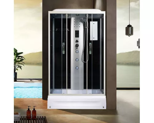 Купить Душевая кабина River Sena 120x80 ТН 10000001451 с поддоном в магазине сантехники Santeh-Crystal.ru