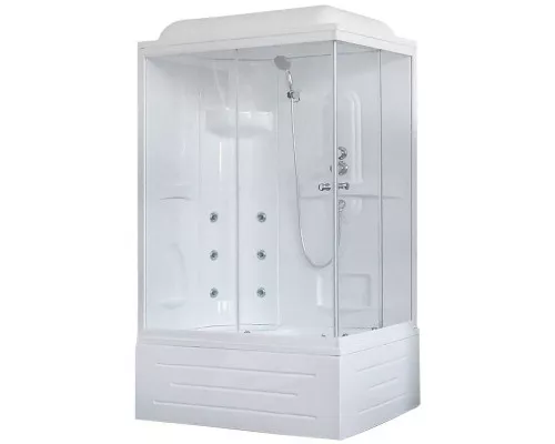 Приобрести Душевая кабина Royal Bath BP 120х80 RB8120BP2-T-L с гидромассажем в магазине сантехники Santeh-Crystal.ru