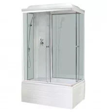 Душевая кабина Royal Bath BP 100х80 RB8100BP6-WT-L без гидромассажа