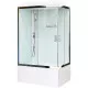 Купить Душевая кабина Royal Bath 100x80 RB8100BP5-WT-CH-L без гидромассажа в магазине сантехники Santeh-Crystal.ru