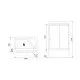 Приобрести Душевая кабина Royal Bath BP 100x80 RB8100BP5-BT-R без гидромассажа в магазине сантехники Santeh-Crystal.ru