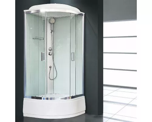 Заказать Душевая кабина Royal Bath CK 90x90 RB90CK5-WT-CH без гидромассажа в магазине сантехники Santeh-Crystal.ru