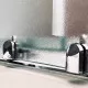 Купить Душевая кабина Royal Bath HP 120х80 RB8120HP6-WC-CH-R стекло матовое задняя стенка Белая в магазине сантехники Santeh-Crystal.ru