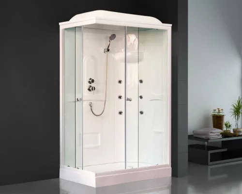 Купить Душевая кабина Royal Bath HP 120х80 RB8120HP2-T-R с гидромассажем в магазине сантехники Santeh-Crystal.ru