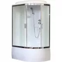 Душевая кабина Royal Bath ВК 120x80 RB8120BK1-M-CH-L стекло матовое задние стенки Белые Душевая кабина Royal Bath ВК 120x80 RB8120BK1-M-CH-L стекло матовое задние стенки Белые