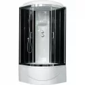 Душевая кабина Royal Bath ВК 100x100 RB100BK6-BT-CH стекло прозрачное задняя стенка Черная Душевая кабина Royal Bath ВК 100x100 RB100BK6-BT-CH стекло прозрачное задняя стенка Черная
