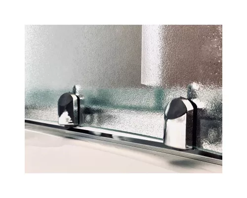 Купить Душевая кабина Royal Bath ВК 90x90 RB90BK6-WC-CH стекло матовое задняя стенка Белая в магазине сантехники Santeh-Crystal.ru