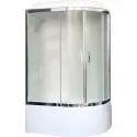 Душевая кабина Royal Bath ВК 120x80 RB8120BK6-WC-CH-L стекло матовое задние стенки Белые Душевая кабина Royal Bath ВК 120x80 RB8120BK6-WC-CH-L стекло матовое задние стенки Белые