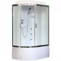 Душевая кабина Royal Bath ВК 120x80 RB8120BK2-M-CH-R с гидромассажем стекло матовое задние стенки Белые Душевая кабина Royal Bath ВК 120x80 RB8120BK2-M-CH-R с гидромассажем стекло матовое задние стенки Белые