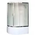 Душевая кабина Royal Bath ВК 120x80 RB8120BK3-WC-CH-R с гидромассажем стекло матовое задние стенки Белые Душевая кабина Royal Bath ВК 120x80 RB8120BK3-WC-CH-R с гидромассажем стекло матовое задние стенки Белые