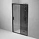 Приобрести Душевая дверь AM.PM Gem 120 W90G-120-1-195BG профиль Черный матовый стекло тонированное-прозрачное в магазине сантехники Santeh-Crystal.ru