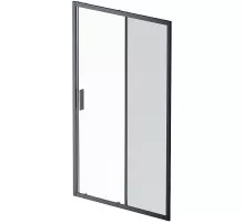 Душевая дверь AM.PM Gem 120 W90G-120-1-195BG профиль Черный матовый стекло тонированное-прозрачное