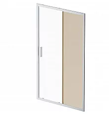 Душевая дверь AM.PM Gem 120 W90G-120-1-195MBr профиль Хром матовый стекло бронзовое-прозрачное