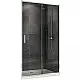 Приобрести Душевая дверь Abber Schwarzer Diamant 120 AG301205 профиль Хром стекло прозрачное в магазине сантехники Santeh-Crystal.ru