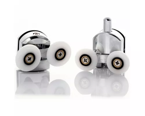 Заказать Душевой уголок Abber Schwarzer Diamant 100x80 AG30100MH-S80M-S80M профиль Хром стекло матовое в магазине сантехники Santeh-Crystal.ru