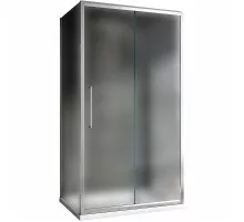 Душевой уголок Abber Schwarzer Diamant 150x75 AG30150MH-S75M-S75M профиль Хром стекло матовое