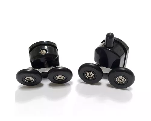 Душевой уголок Abber Schwarzer Diamant 160x80 AG30160BMH-S80BM-S80BM профиль Черный стекло матовое