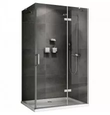 Душевой уголок Abber Zart 90x70 AG08090-S71 профиль Хром стекло прозрачное