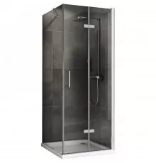 Душевой уголок Abber Zart 80x80 AG08080P-S81 профиль Хром стекло прозрачное