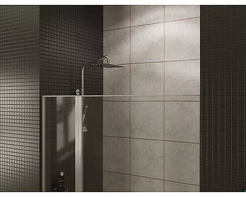 Заказать Душевая дверь Allen Brau Priority 140 3.31034.00 профиль Хром стекло прозрачное в магазине сантехники Santeh-Crystal.ru