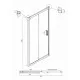Приобрести Душевой уголок Ambassador Forsa 100х110 17021116AX-110AX профиль Хром стекло прозрачное в магазине сантехники Santeh-Crystal.ru