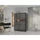 Купить Душевой уголок Ambassador Intense 130x90 110022202IBB-90IBB профиль Черный стекло тонированное в магазине сантехники Santeh-Crystal.ru