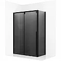Душевой уголок Ambassador Intense 150x80 110022204IBB-80IBB профиль Черный стекло тонированное
