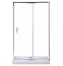 Душевая дверь Aquanet SD-1200A 120 209406 профиль Хром стекло прозрачное