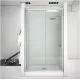Заказать Душевая дверь Aquanet Alfa NAA6121 160 273611 профиль Хром стекло прозрачное в магазине сантехники Santeh-Crystal.ru