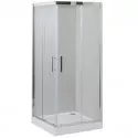 Душевой уголок Aquanet Delta Cube NPE1142 100x100 профиль Хром, стекло прозрачное Душевой уголок Aquanet Delta Cube NPE1142 100x100 профиль Хром, стекло прозрачное