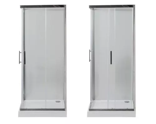 Заказать Душевой уголок Aquanet Delta Cube NPE1142 90x90 профиль Хром, стекло прозрачное в магазине сантехники Santeh-Crystal.ru