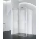 Приобрести Душевой уголок BelBagno Acqua 150х90 ACQUA-AH-1-150/90-C-Cr профиль Хром стекло прозрачное в магазине сантехники Santeh-Crystal.ru