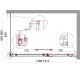 Приобрести Душевой уголок BelBagno Acqua 150х90 ACQUA-AH-1-150/90-C-Cr профиль Хром стекло прозрачное в магазине сантехники Santeh-Crystal.ru