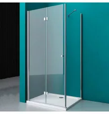 Душевой уголок BelBagno Albano 90х80 ALBANO-ASH-1-90/80-C-Cr профиль Хром стекло прозрачное