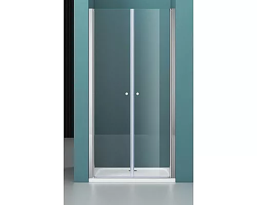 Купить Душевая дверь BelBagno Etna 180 ETNA-B-2-180-C-Cr профиль Хром стекло прозрачное в магазине сантехники Santeh-Crystal.ru