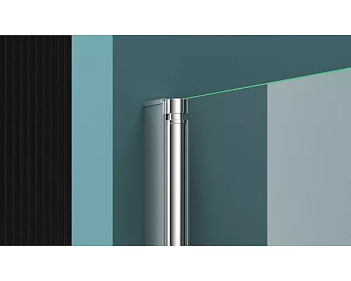 Купить Душевая дверь BelBagno Etna 90 ETNA-B-11-30+60-C-Cr профиль Хром стекло прозрачное в магазине сантехники Santeh-Crystal.ru