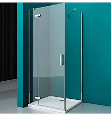 Душевой уголок BelBagno Kraft 120х100 KRAFT-AH-12-120/100-C-Cr-L профиль Хром стекло прозрачное