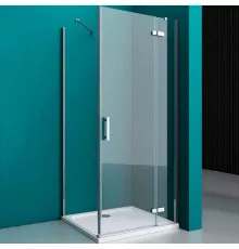Душевой уголок BelBagno Kraft 80х90 KRAFT-AH-12-80/90-C-Cr-R профиль Хром стекло прозрачное