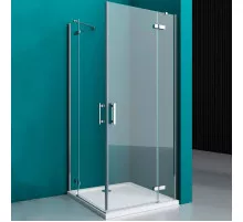Душевой уголок BelBagno Kraft 90х80 KRAFT-AH-22-90/80-C-Cr-R профиль Хром стекло прозрачное