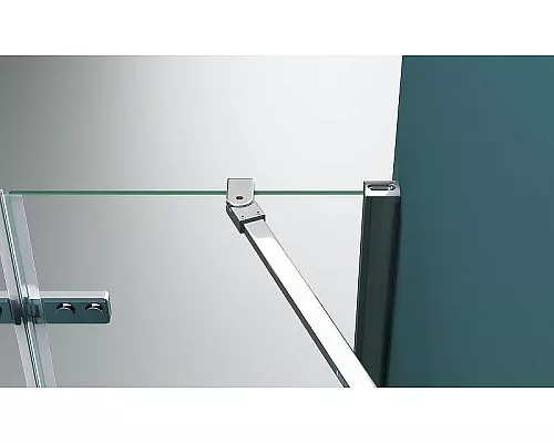 Заказать Душевая дверь BelBagno Kraft 80 KRAFT-B-12-60/20-C-Cr-L профиль Хром стекло прозрачное в магазине сантехники Santeh-Crystal.ru